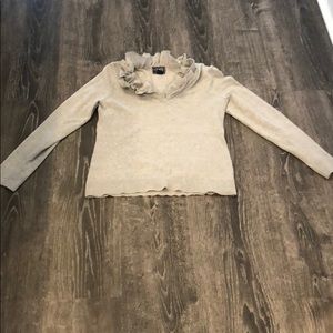 Women’s Chaps Classics gray top